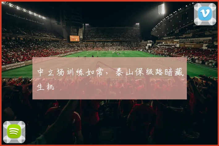 中立场训练如常，泰山保级路暗藏生机 - 澳客网推荐