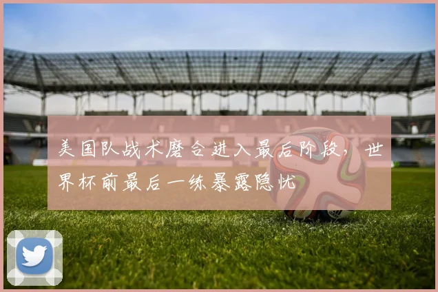 美国队战术磨合进入最后阶段,世界杯前最后一练暴露隐忧 - 澳客网推荐